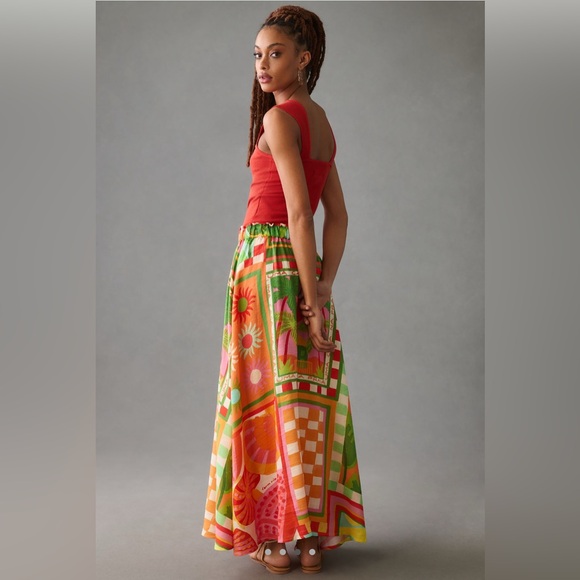 NWOT Farm Rio Vibrance Maxi Skirt // Size M - Picture 2 of 4
